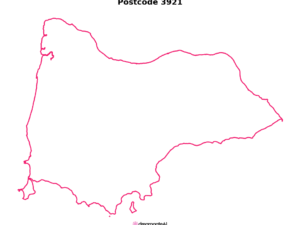 3921 VIC | Australia Postcode Data File| Address List | Download Excel CSV - Image 1