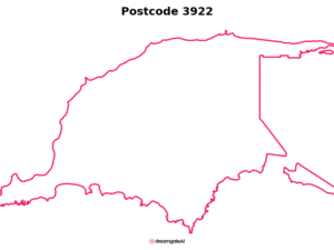 3922 VIC | Australia Postcode Data File| Address List | Download Excel CSV - Image 1