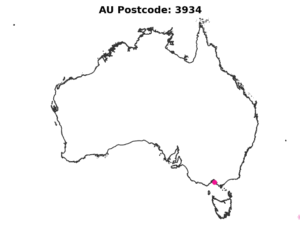 3934 VIC | Australia Postcode Data File| Address List | Download Excel CSV - Image 2
