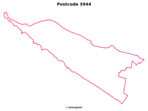 3944 VIC | Australia Postcode Data File| Address List | Download Excel CSV - Image 1