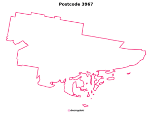 3967 VIC | Australia Postcode Data File| Address List | Download Excel CSV - Image 1