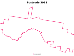 3981 VIC | Australia Postcode Data File| Address List | Download Excel CSV - Image 1