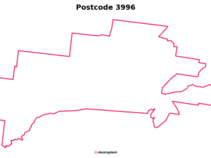3996 VIC | Australia Postcode Data File| Address List | Download Excel CSV - Image 1