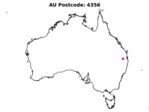 4356 QLD | Australia Postcode Data File| Address List | Download Excel CSV - Image 2