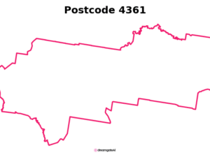 4361 QLD | Australia Postcode Data File| Address List | Download Excel CSV - Image 1