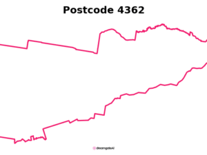 4362 QLD | Australia Postcode Data File| Address List | Download Excel CSV - Image 1