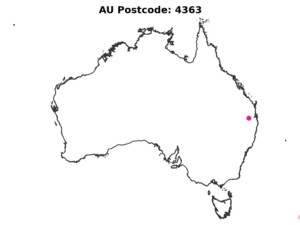 4363 QLD | Australia Postcode Data File| Address List | Download Excel CSV - Image 2