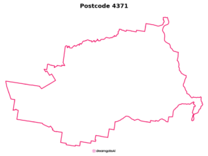 4371 QLD | Australia Postcode Data File| Address List | Download Excel CSV - Image 1