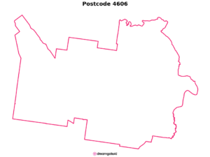 4606 QLD | Australia Postcode Data File| Address List | Download Excel CSV - Image 1