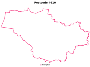 4610 QLD | Australia Postcode Data File| Address List | Download Excel CSV - Image 1