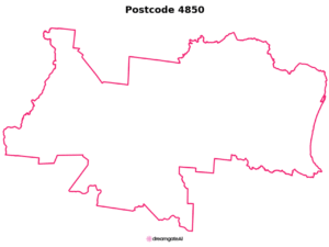 4850 QLD | Australia Postcode Data File| Address List | Download Excel CSV - Image 1