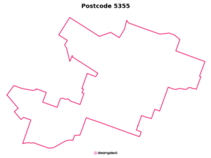 5355 SA | Australia Postcode Data File| Address List | Download Excel CSV - Image 1