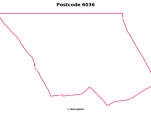 6036 WA | Australia Postcode Data File| Address List | Download Excel CSV - Image 1