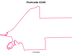 6160 WA | Australia Postcode Data File| Address List | Download Excel CSV - Image 1
