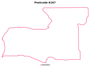 6167 WA | Australia Postcode Data File| Address List | Download Excel CSV - Image 1