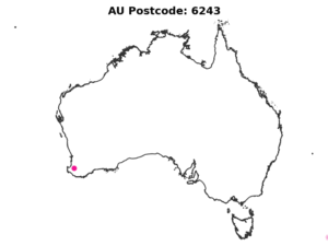6243 WA | Australia Postcode Data File| Address List | Download Excel CSV - Image 2