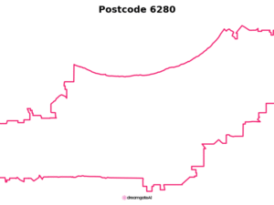 6280 WA | Australia Postcode Data File| Address List | Download Excel CSV - Image 1