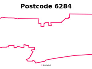 6284 WA | Australia Postcode Data File| Address List | Download Excel CSV