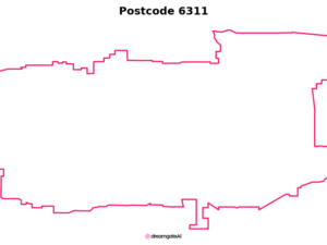6311 WA | Australia Postcode Data File| Address List | Download Excel CSV - Image 1