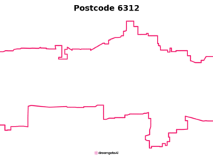 6312 WA | Australia Postcode Data File| Address List | Download Excel CSV - Image 1