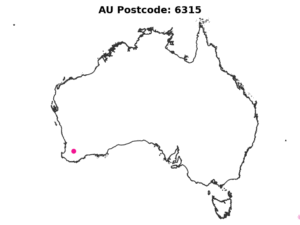 6315 WA | Australia Postcode Data File| Address List | Download Excel CSV - Image 2