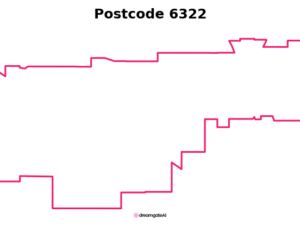 6322 WA | Australia Postcode Data File| Address List | Download Excel CSV - Image 1