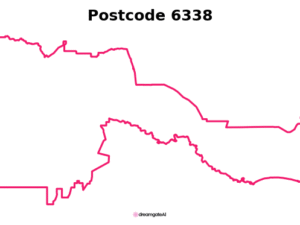 6338 WA | Australia Postcode Data File| Address List | Download Excel CSV - Image 1
