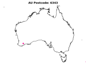 6343 WA | Australia Postcode Data File| Address List | Download Excel CSV - Image 2