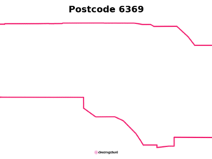 6369 WA | Australia Postcode Data File| Address List | Download Excel CSV - Image 1