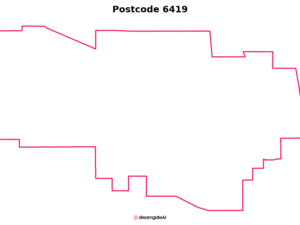 6419 WA | Australia Postcode Data File| Address List | Download Excel CSV - Image 1