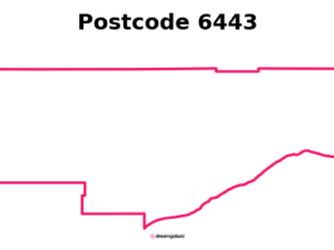 6443 WA | Australia Postcode Data File| Address List | Download Excel CSV