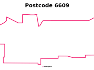 6609 WA | Australia Postcode Data File| Address List | Download Excel CSV - Image 1