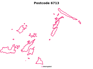 6713 WA | Australia Postcode Data File| Address List | Download Excel CSV