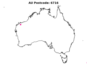 6716 WA | Australia Postcode Data File| Address List | Download Excel CSV - Image 2