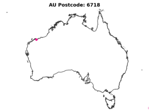 6718 WA | Australia Postcode Data File| Address List | Download Excel CSV - Image 2