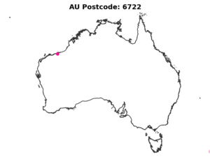 6722 WA | Australia Postcode Data File| Address List | Download Excel CSV - Image 2