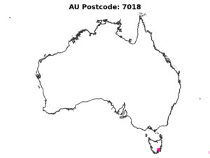 7018 TAS | Australia Postcode Data File| Address List | Download Excel CSV - Image 2