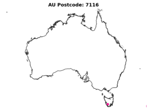 7116 TAS | Australia Postcode Data File| Address List | Download Excel CSV - Image 2