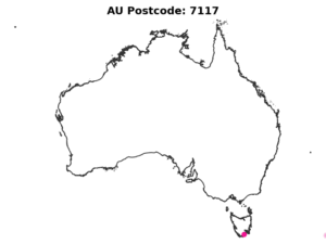 7117 TAS | Australia Postcode Data File| Address List | Download Excel CSV - Image 2